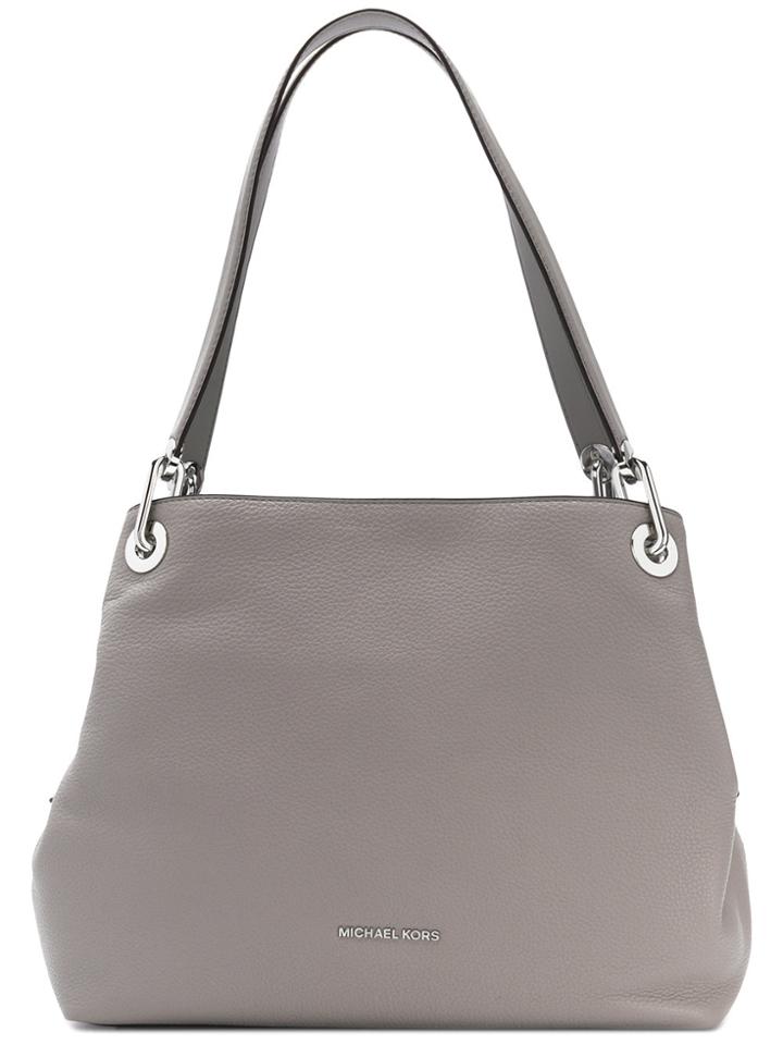 Michael Michael Kors Raven Large Shoulder Bag - Grey