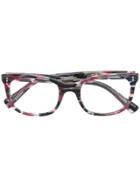 Valentino Eyewear Square Glasses - Multicolour