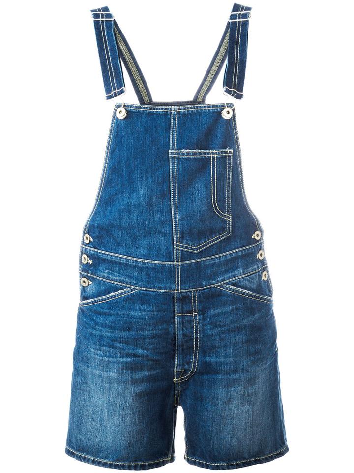 Dondup Denim Dungarees, Women's, Size: 28, Blue, Cotton/polyester