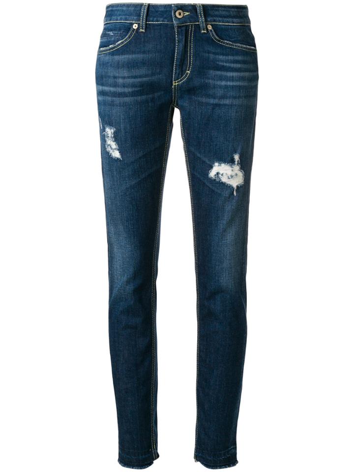 Dondup Ripped Skinny Jeans - Blue