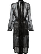 Ann Demeulemeester 'edison Host' Coat