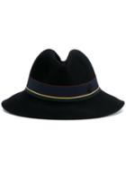 Maison Michel 'joseph' Trilby Hat, Women's, Size: Medium, Black, Wool Felt
