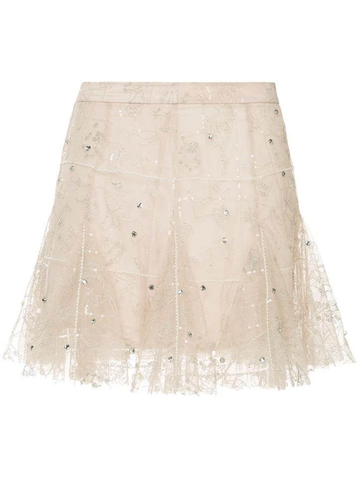 Macgraw Rotation Skirt - Pink & Purple