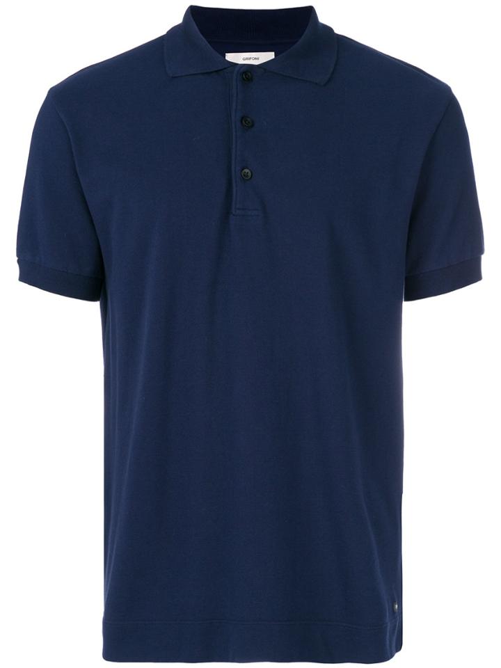 Mauro Grifoni Classic Polo Shirt - Blue
