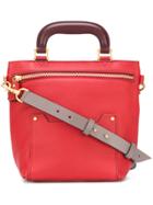 Anya Hindmarch Zipped Bucket Shoulder Bag - Red