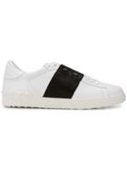 Valentino Contrast Strap Sneakers - White
