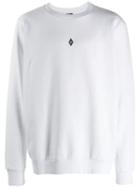 Marcelo Burlon County Of Milan Micro Logo Print Sweatshirt - White