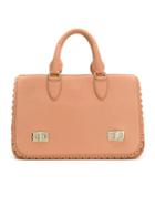 Sarah Chofakian Leather Bag, Women's, Yellow/orange