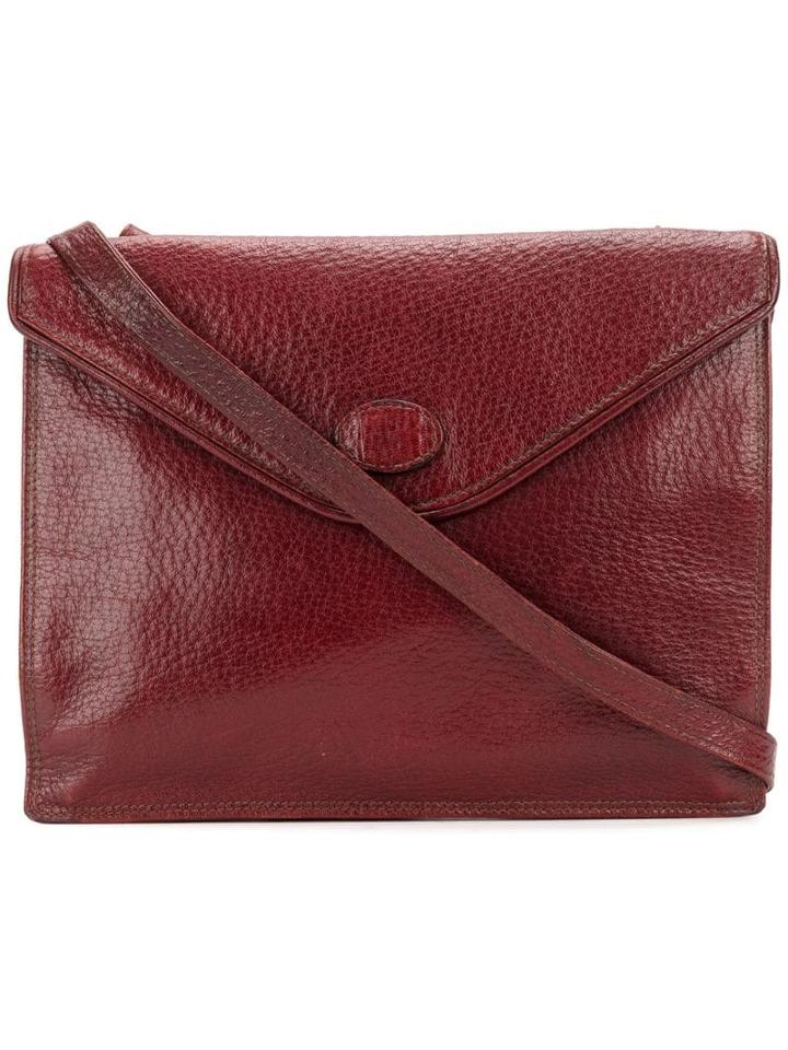 Fendi Pre-owned Envelope Crossbody Bag - Red