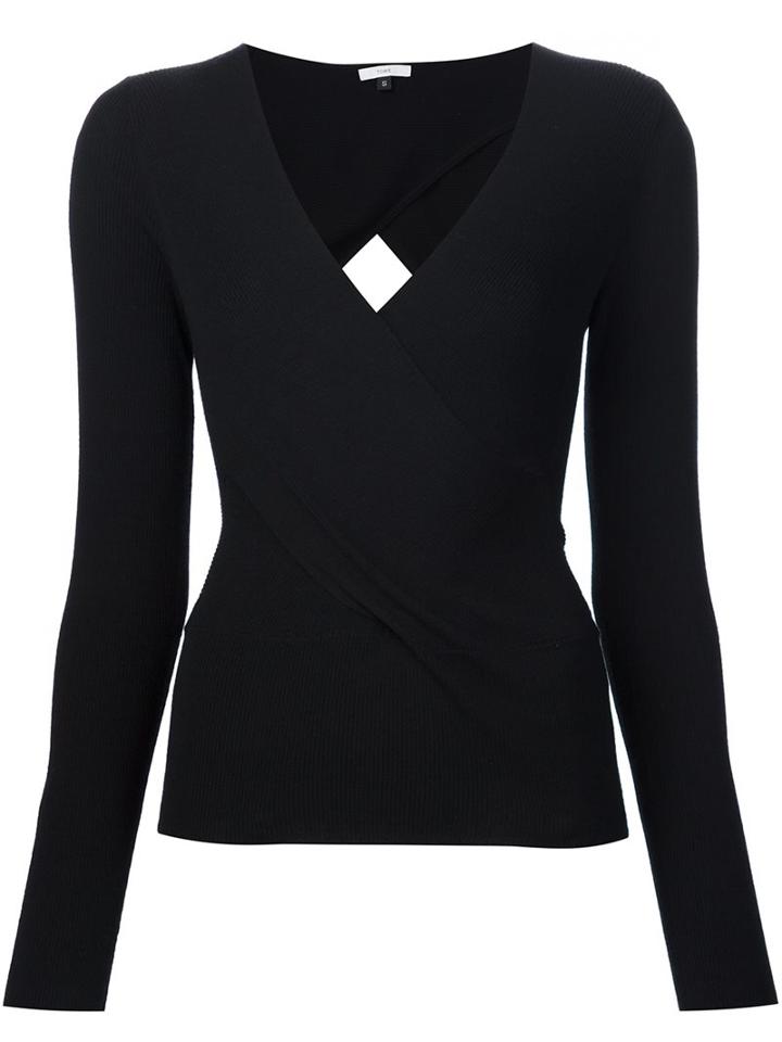 Tome - Open Back Jumper - Women - Wool - Xs, Black, Wool
