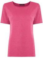 Cecilia Prado Ilda Boat Neck T-shirt - Pink