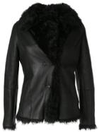 Paule Ka Thick Shag Lined Jacket - Black