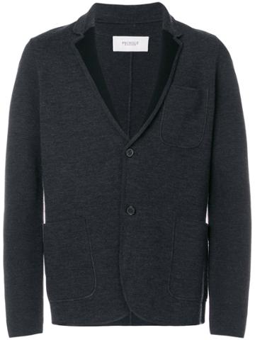Pringle Of Scotland Knitted Blazer - Grey