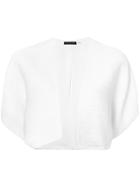 Natori Plisse Bolero - White