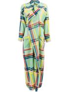 Maison Rabih Kayrouz Striped Long-length Dress - Green