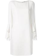 Elie Tahari Dori Long-sleeved Dress - White