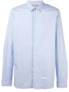 Dnl Concealed Fastening Shirt, Men's, Size: 42, Blue, Cotton/polyamide