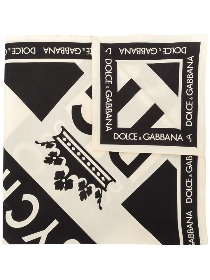 Dolce & Gabbana Dg Psycho Scarf - Black
