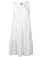 Walter Van Beirendonck Vintage Crossover Front Dress - White