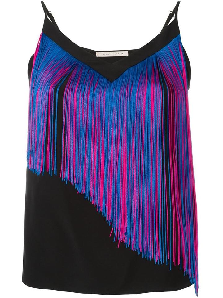 Christopher Kane Fringed Cami Top