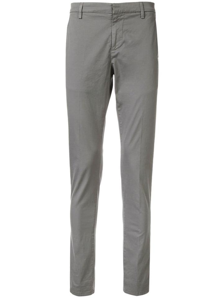 Dondup Slim-fit Trousers - Metallic