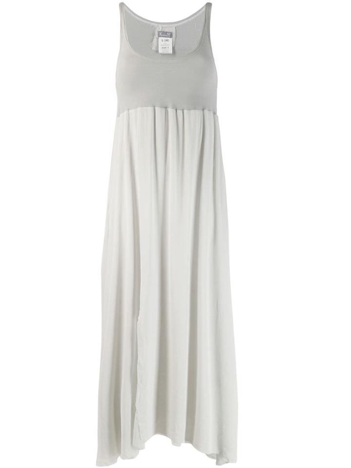 Kristensen Du Nord Sleeveless Flared Midi Dress - Grey