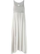 Kristensen Du Nord Sleeveless Flared Midi Dress - Grey