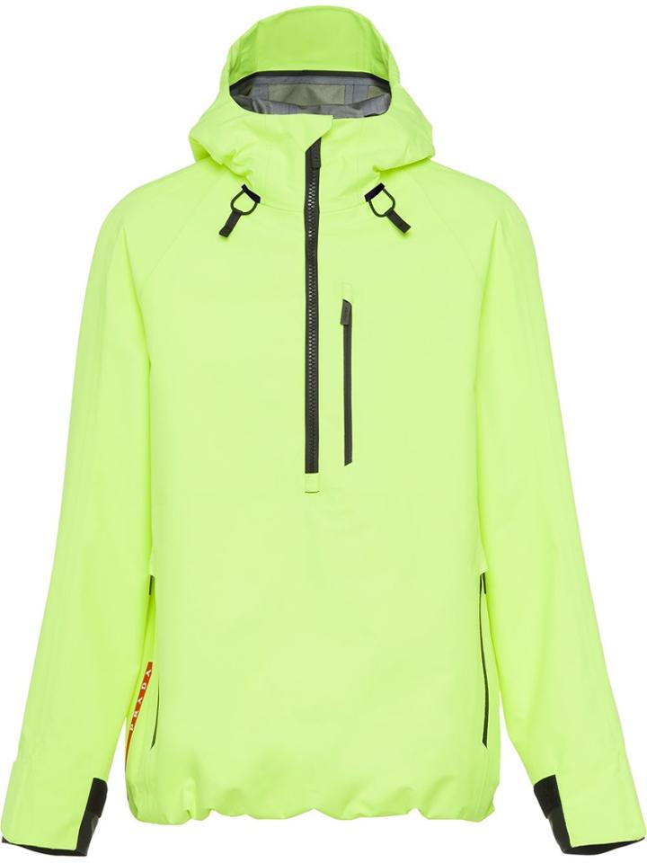 Prada Technical Hooded Jacket - Yellow