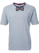 Loveless Bow Detail T-shirt, Men's, Size: 1, Grey, Cotton