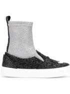 Chiara Ferragni Flirting Sock Sneakers - Black