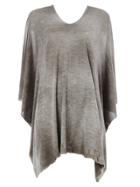 Avant Toi Bat Sleeve Top - Grey