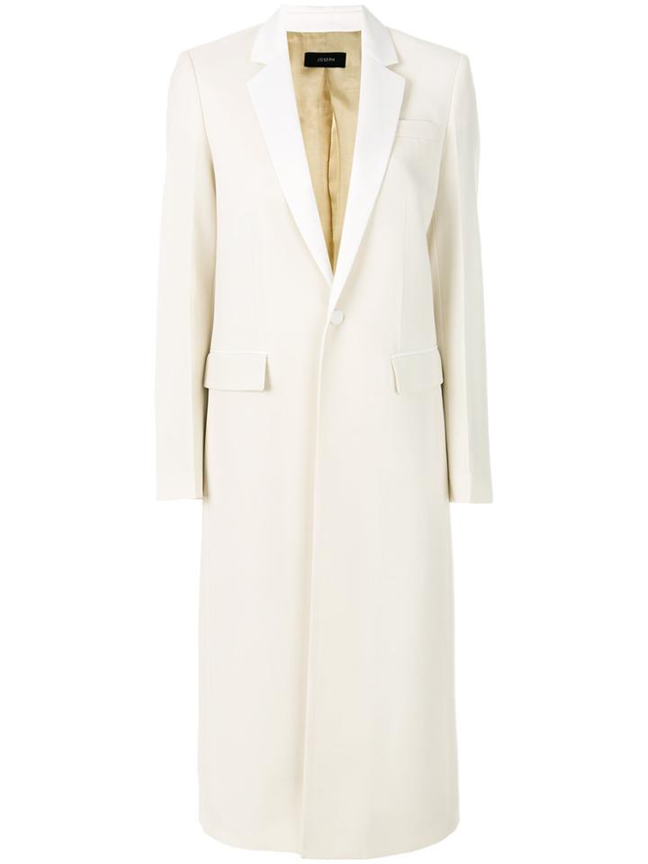 Joseph Longline Coat - Nude & Neutrals