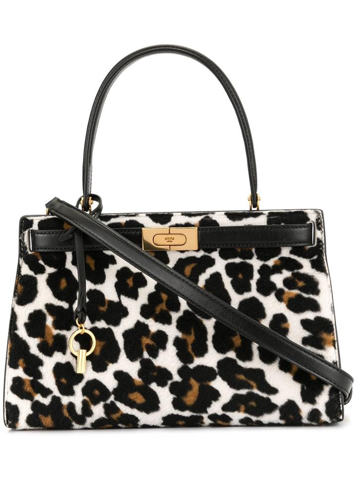 Tory Burch Small Lee Radziwill Tote - Black