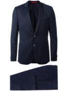 Boss Hugo Boss Two Piece Suit, Men's, Size: 46, Blue, Virgin Wool/viscose
