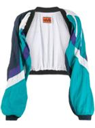 Colville Colour-block Sleeve Jacket - Green