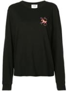 Re/done Pink Pony T-shirt - Black