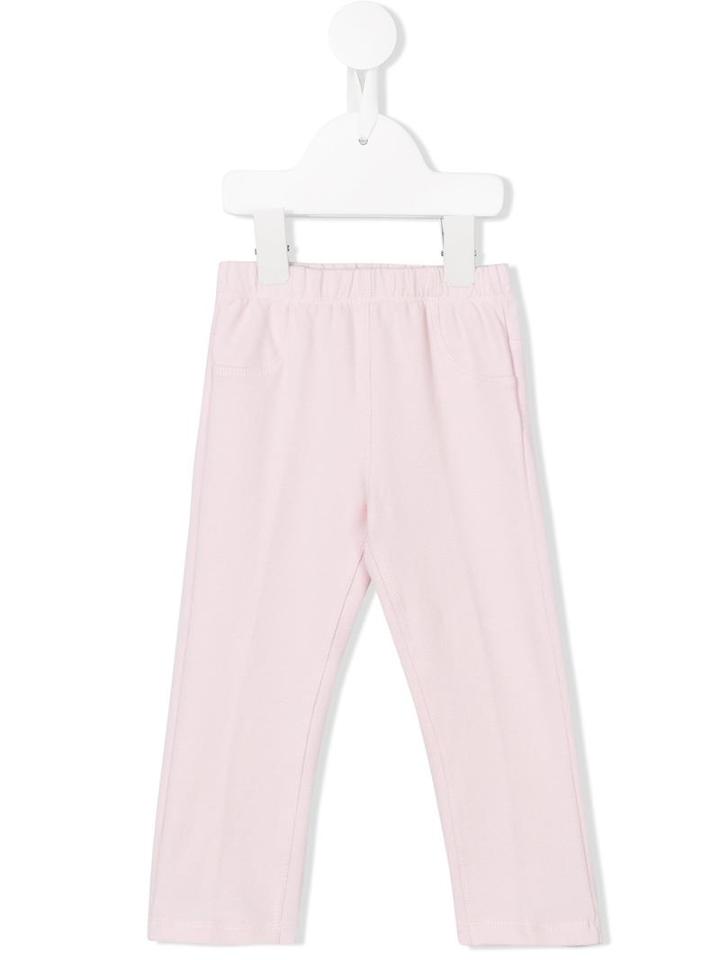 Il Gufo Slim Fit Trousers, Toddler Girl's, Size: 12 Mth, Pink/purple