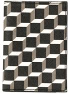 Pierre Hardy Geometric Patterned Wallet - Black