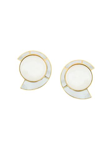 Monica Sordo Nautilus Earfan Baby Earrings - Grey