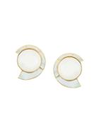 Monica Sordo Nautilus Earfan Baby Earrings - Grey