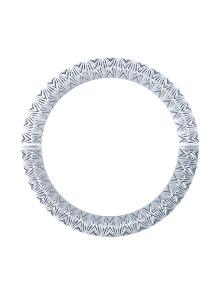 Vojd Studios Chevron Neckpiece, Women's, Grey, Nylon -12