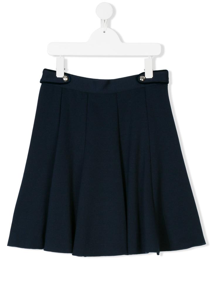 Lapin House Sailor Inspired Skirt - Blue