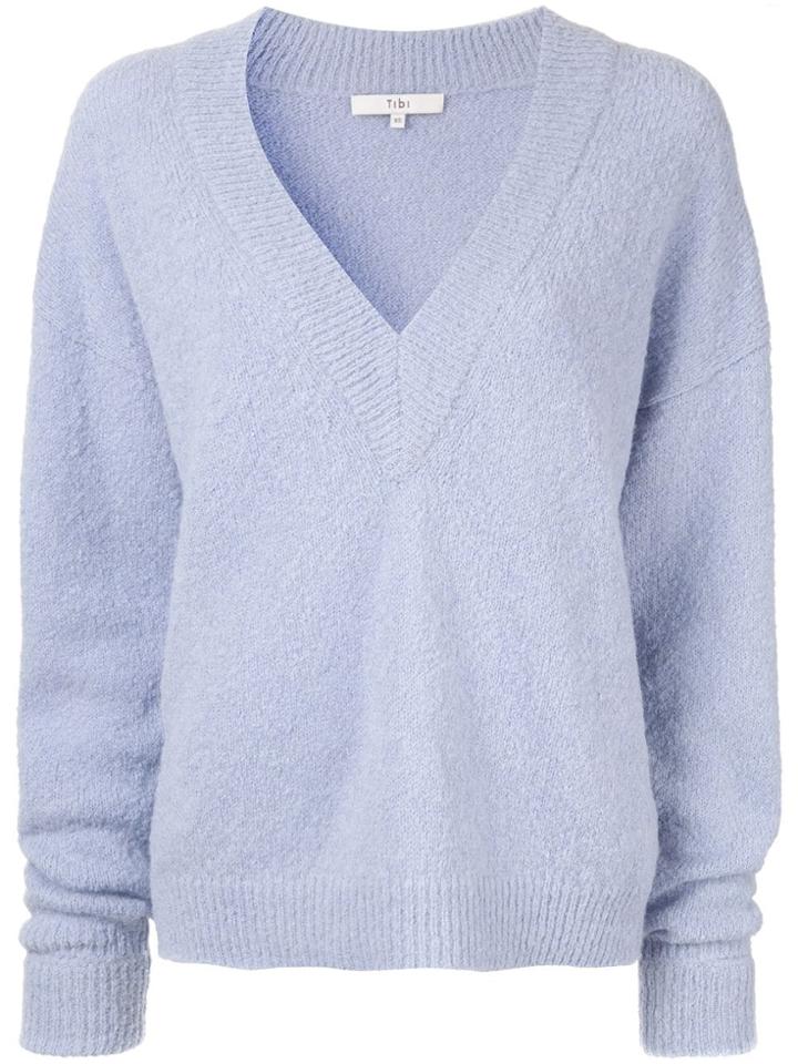 Tibi Airy Jumper - Blue