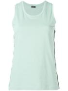 Joseph Side Buttons Tank Top - Green