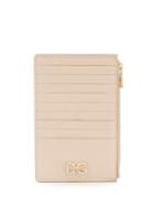 Dolce & Gabbana Vertical Card Holder - Neutrals
