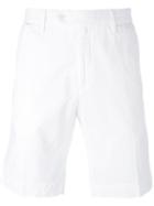 Hackett Chino Shorts, Men's, Size: 34, White, Cotton/spandex/elastane