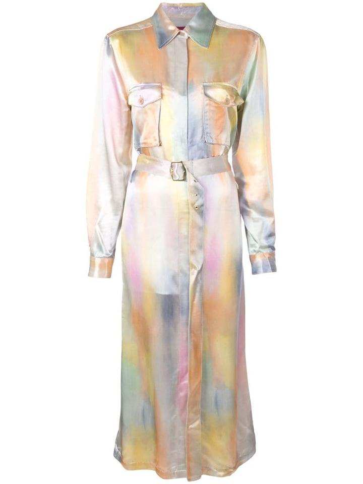 Sies Marjan Belted Shirt Dress - Multicolour