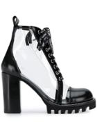Philipp Plein High Heel Ankle Boots - Black