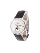 Frederique Constant 'manufacture Slimline Moonphase' Analog Watch, Adult Unisex, Stainless Steel