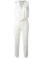 Vanessa Bruno Athé Gustav Jumpsuit, Women's, Size: 36, White, Cotton/elastodiene